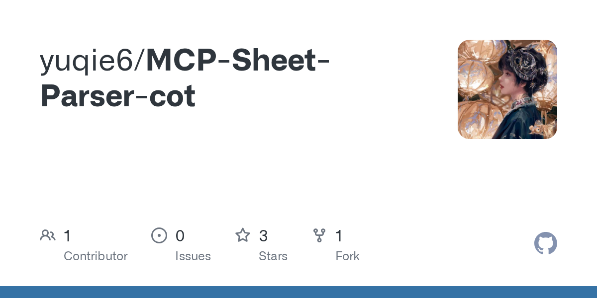 MCP Sheet Parser