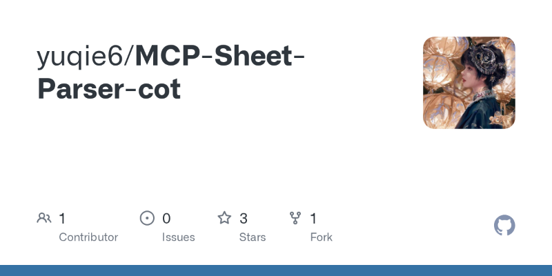 MCP Sheet Parser